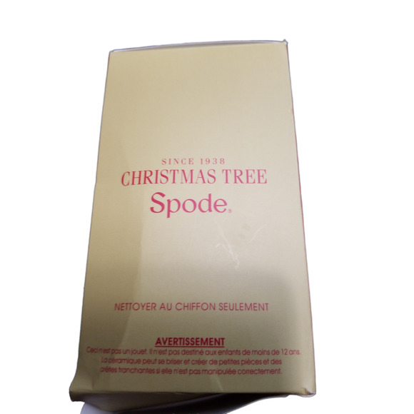 Spode "Our First Home 2021"  Ceramic Christmas Ornament Nib - Picture 3 of 3